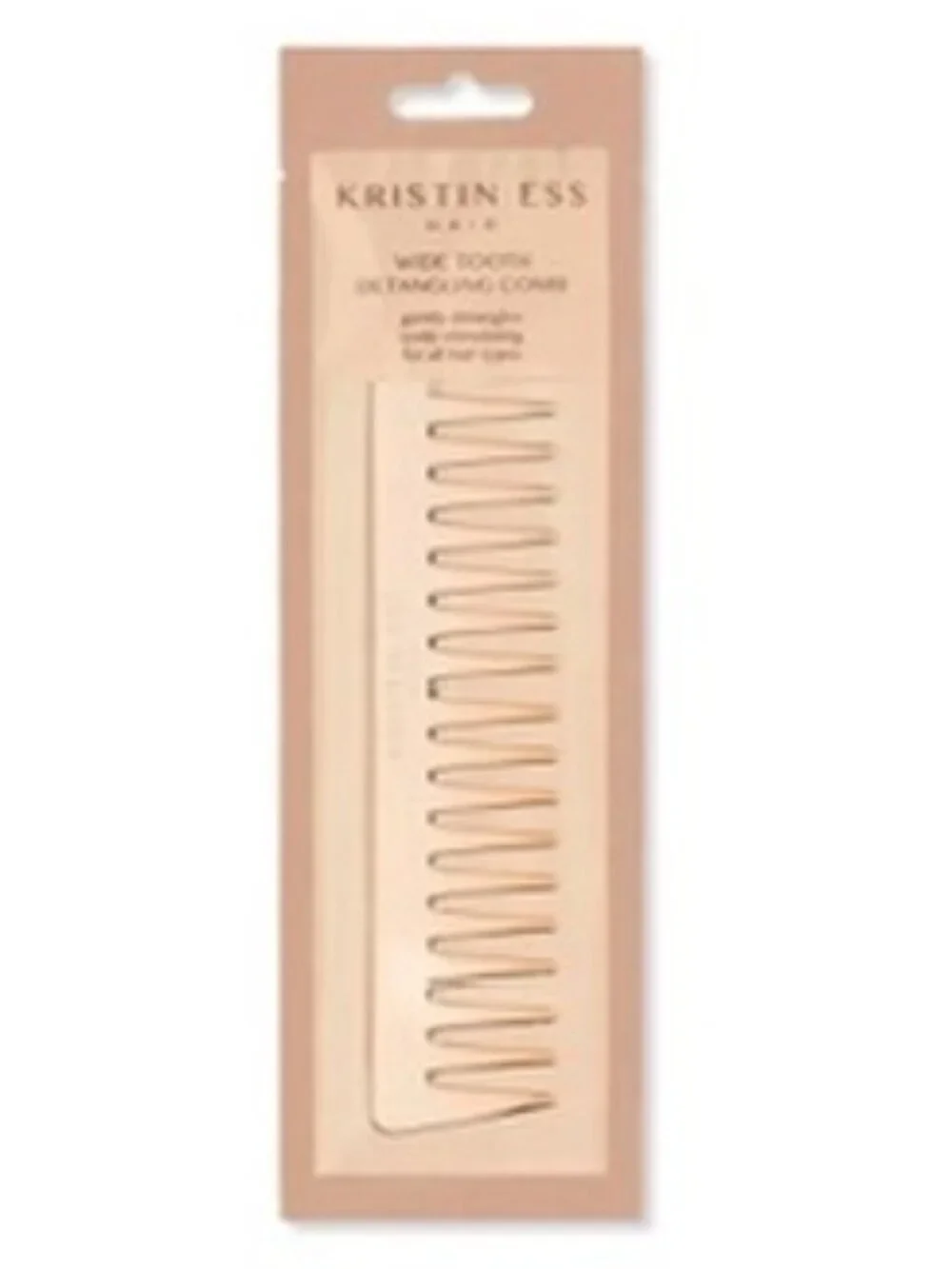 NWT KRISTIN ESS Rose Gold Wide Tooth Detangling Comb
